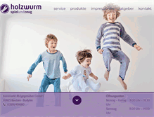 Tablet Screenshot of holzwurm-bautzen.de